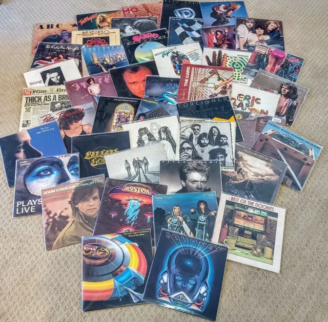 QUALITY VINYL LP Album Lot Classic Rock Pop New Wave 60s 70s 80s You Pick  Choose $9.99 - PicClick