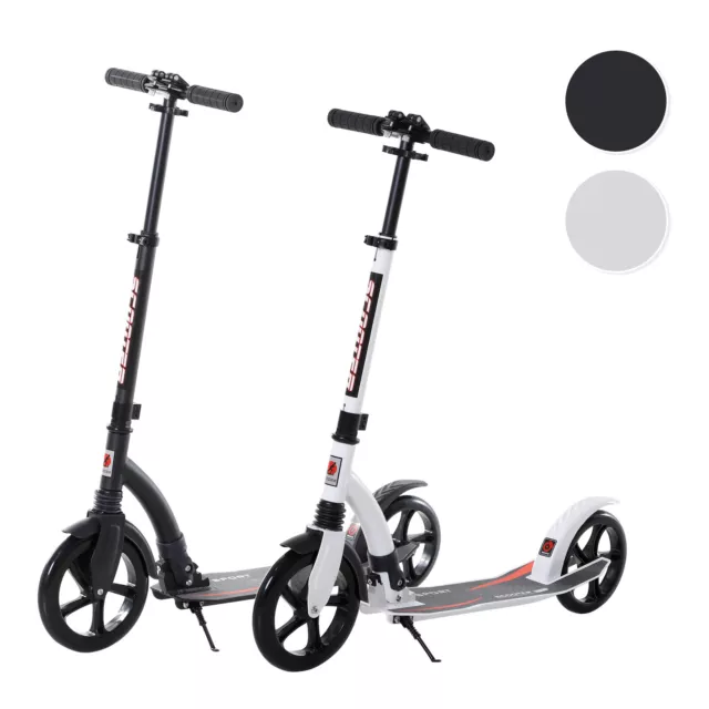 Teens Adult Kick Scooter Foldable Adjust Aluminum Ride On Toy For 14+ Mechanism