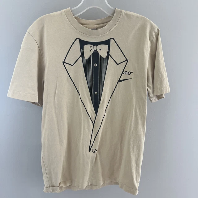 Off white online nike tuxedo shirt