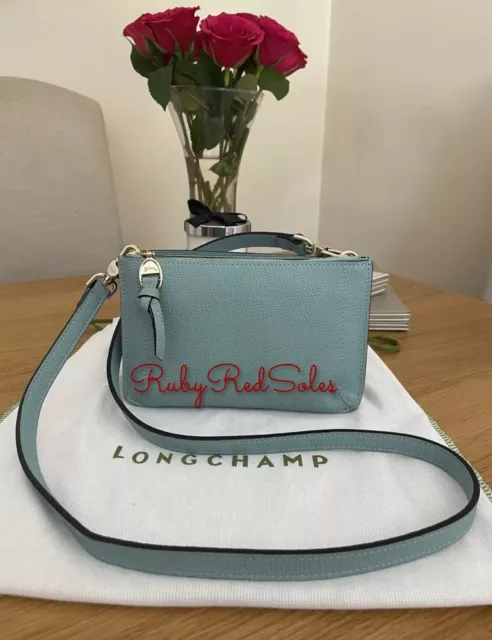Longchamp Le Pliage Neo Flat Nylon Crossbody Bag ~NIP~ Navy