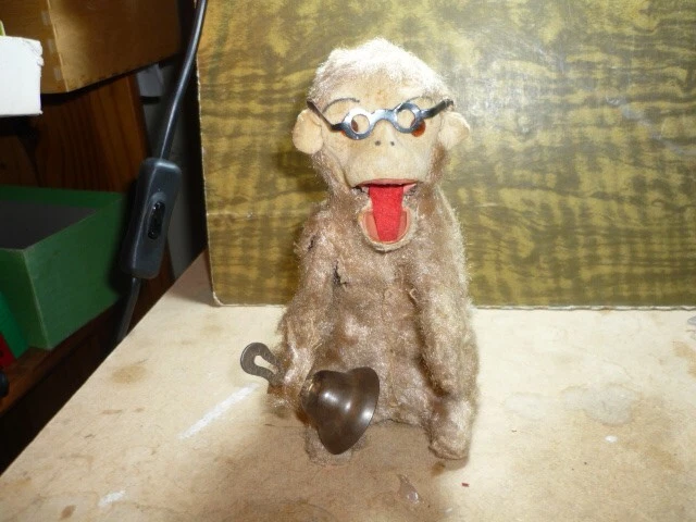 SINGE AUTOMATE A CLE TYPE CARL AVEC CYMBALES / TOY