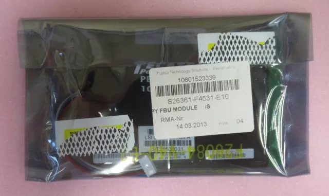 Fujitsu Primergy Flash Backup Unit 512MB Cache S26361-F4531-L10 For BX900 Series