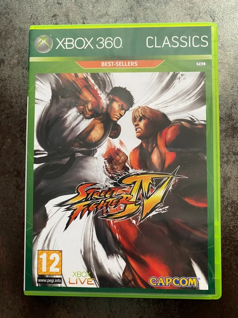 street fighter IV collector microsoft xbox 360 boite jeu notice
