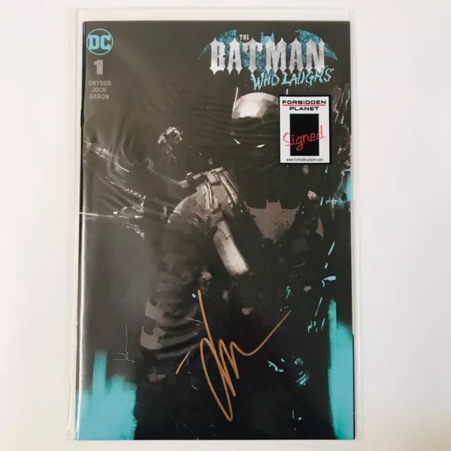 The Batman Who Laughs #1 • Grim Knight • Jock Variant • Signed • DC • 2019