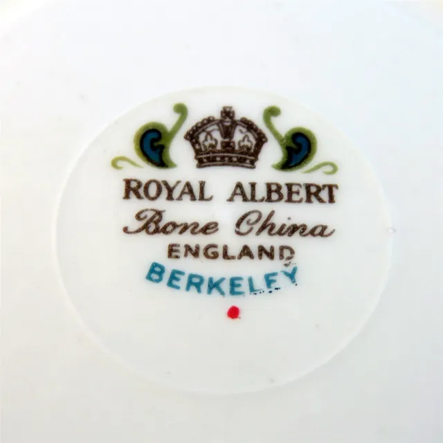 Royal Albert Berkeley Tea Cup and Saucer Set 3