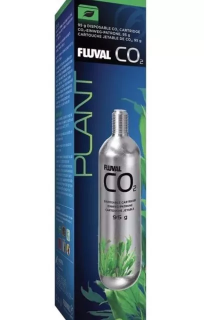 Fluval Pressurised Disposable CO2 Cartridge 95g New Size.