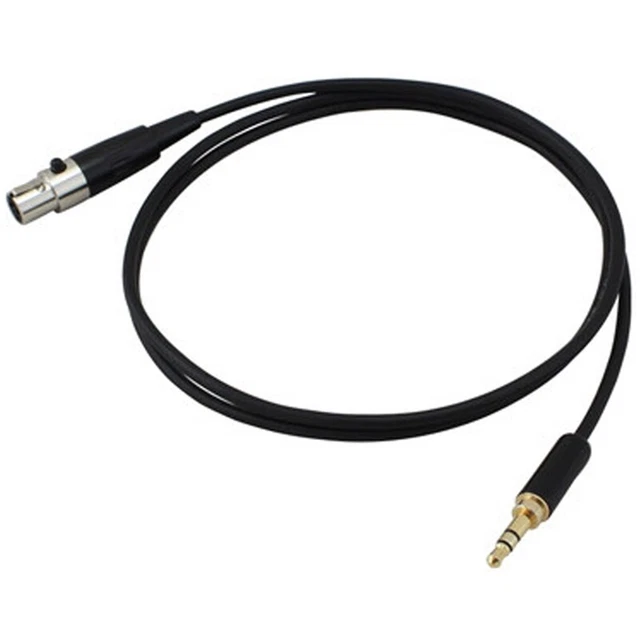 3.5mm Jack to 3Pin  XLR Female for BM800 PC Headphone Mixer Microphone Stereo L4