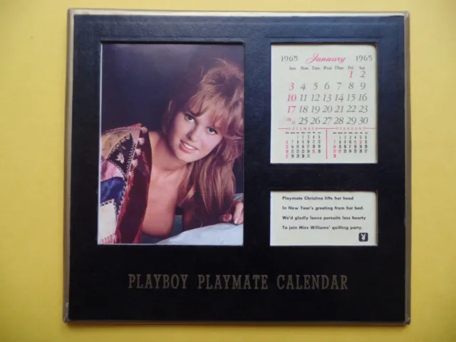 Playboy Playmate Calendar 1965 (Tischkalender)