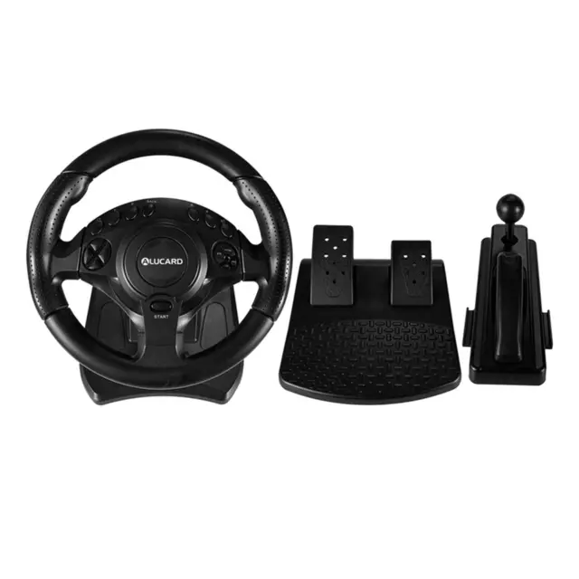 USB Racing Gaming Steering Wheel Pedal Driving Simulator for PS4/PS3 PC