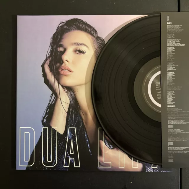 DUA LIPA Dua Lipa (Self titled Vinyl LP) Used Vinyl Record 15.00