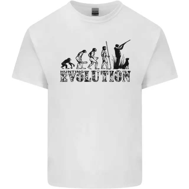 Evolution of a Hunter Funny Hunting Hunt Mens Cotton T-Shirt Tee Top