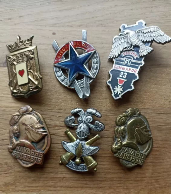 Lot Insignes Infanterie, Commando, divers