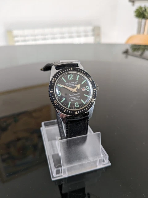 Mouvement De Montre De Plongée MORTIMA SUPER28-STARMASTER - Pour Pièces - Occasion (ne Fonctionne Pas)