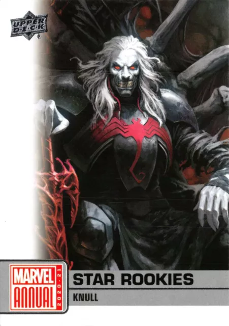 Marvel Annual 2020-21 (UD) STAR ROOKIES Trading Card Insert SR-1 / KNULL
