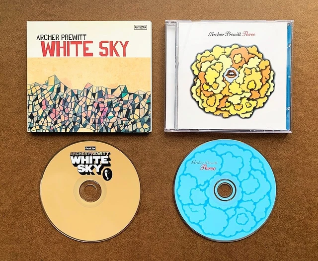 ARCHER PREWITT 2 CD Lot! White Sky & Three - Sea and Cake ARCHER PREWITT 2 CD Lot! White Sky & Three - Sea and Cake