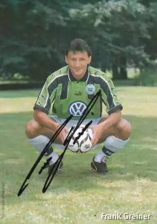 Cartolina 968 Frank Greiner VfL Wolfsburg