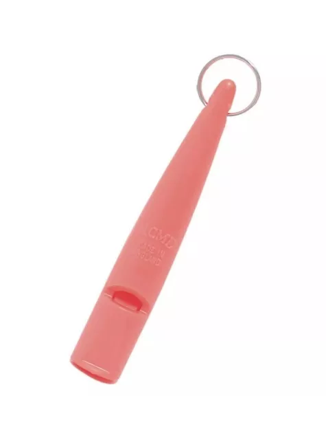 Acme 211.5 Coral Pink Ultra High Plastic Dog Whistle Pink  Pink