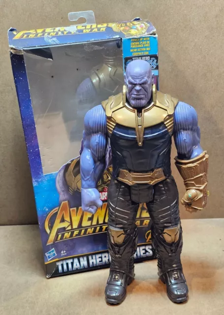 Marvel Thanos Avengers Infinity War Titan Hero Series 11" Figure Hasbro 2017