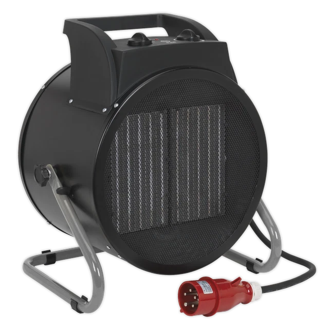 Industriale Ptc Ventola Riscaldamento 9000W 415V 3ph PEH9001 Sealey Nuovo