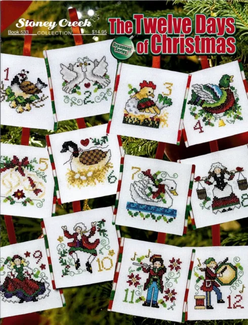 Twelve Days of Christmas BK533 by Stoney Creek cross stitch pattern