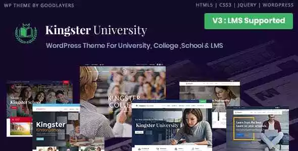 Kingster - tema universitario, universitario e scolastico - GPL - e aggiornamenti