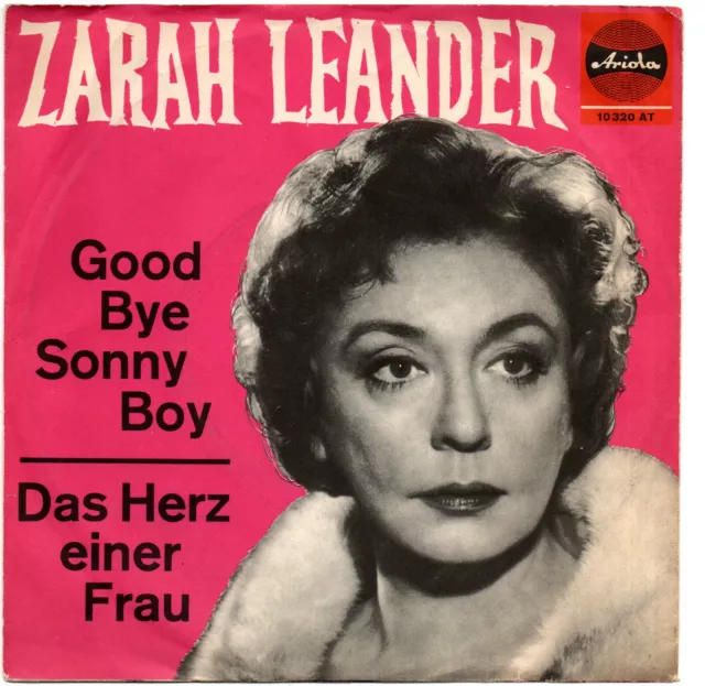 Zarah Leander "Good Bye Sonny Boy" Ariola 10320