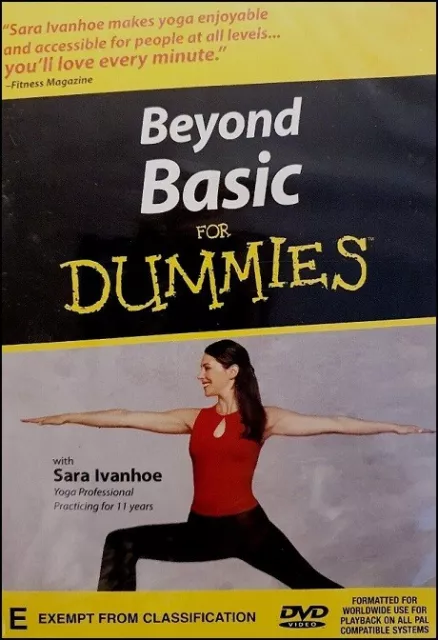 BEYOND BASIC YOGA Workout FOR DUMMIES (Sara IVANHOE) Health Fitness DVD NEW  $9.00 - PicClick AU