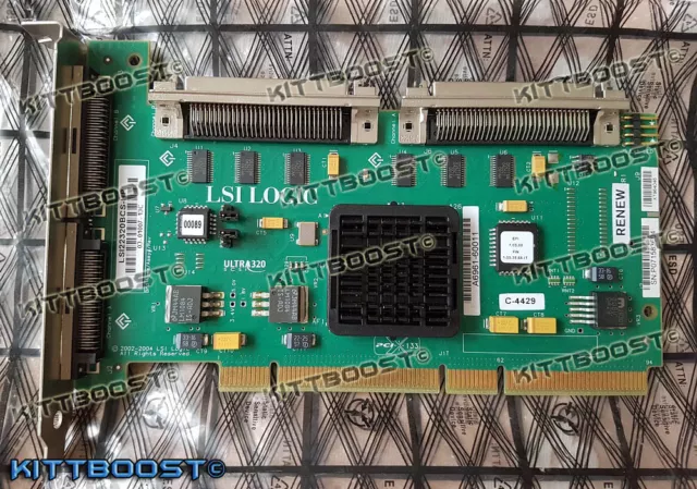 HP LSI Logic Dual Channel PCI-X ULTRA U320 SCSI HBA LSI22320BCS-HP Controller