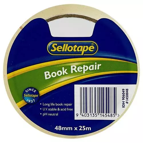 SELLOTAPE 1450 Book Repair 48mmx25m [1450048]