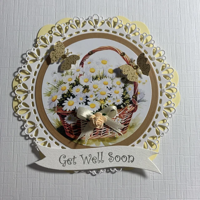 GET WELL CARD Topper Postage Discount On Multiple Items £2.20 PicClick UK