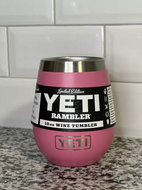 Yeti Rambler 10oz Wine Tumbler Sandstone Pink