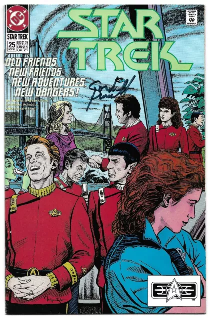Star Trek 25 Signed Gordon Purcell Autographed DC Kirk Combined Shipping