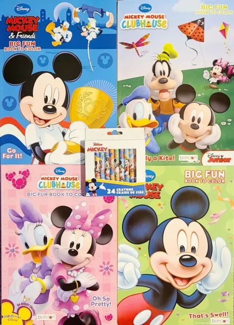 Jumbo Coloring Books Disney's Mickey Mouse Clubhouse And Friends 2013 2  Books