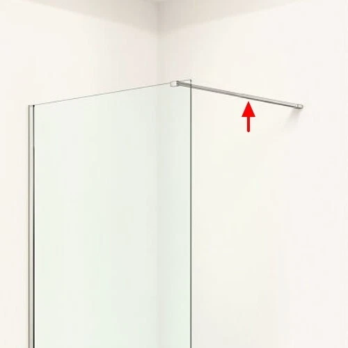 SHOWER SCREEN SUPPORT Ideal Synergy Extended Bracing Bracket 1500mm ...