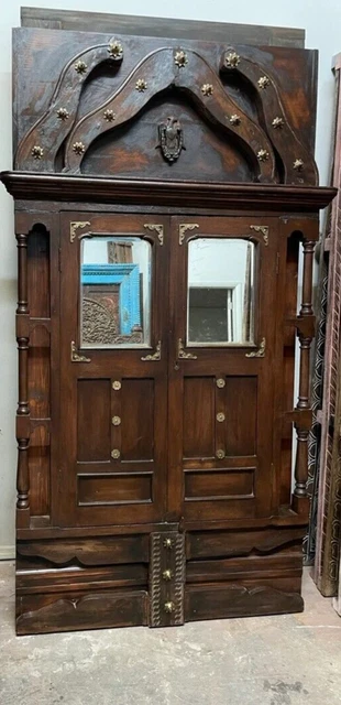 Antique Medieval Door, Barn doors, Rustic Gothic Teak Wine Cellar Door CLEARANCE 3