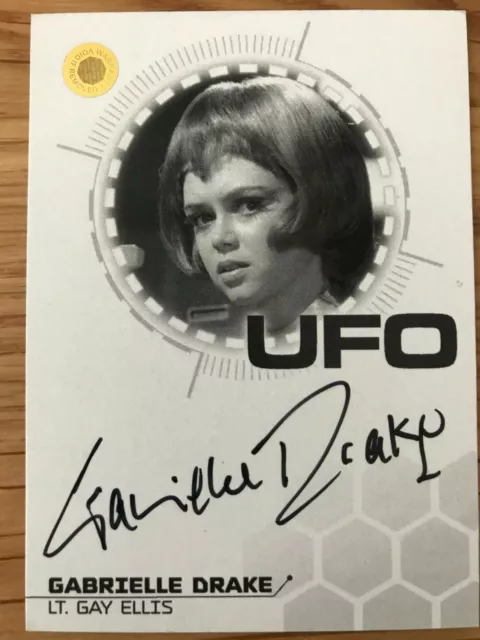 Ufo Series 3: Proof Autograph Card: Gabrielle Drake As Lt. Gay Ellis Gd1