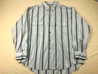 turquoise LEVIS silver label argent Gris à Rayures Hommes Manches Longues Boutonné Chemise 