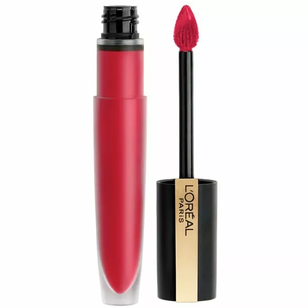L'Oreal Signature Ligero Matte Mancha Labial Alto Pigmento I Represento Lote de 2