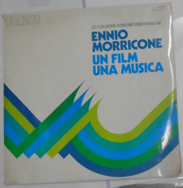 Ennio Morricone Un Film Une Musica Bo 2 LP Rare Italie NM W / Livre 1973 Imp