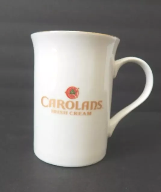 Carolans Irish Cream Liqueur Ceramic Coffee Mug/Tea Cup - Gold Rim and Logo