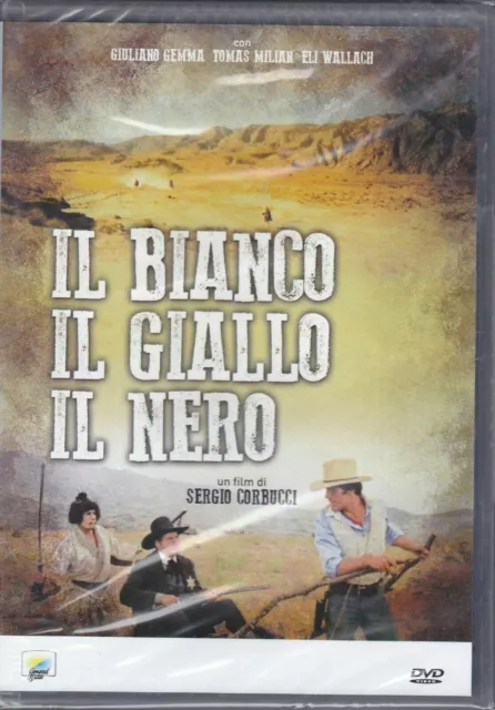 Dvd LE BLANC LE JAUNE LE NOIR avec Giuliano Gemma Tomas Milian E.Wallach 1974