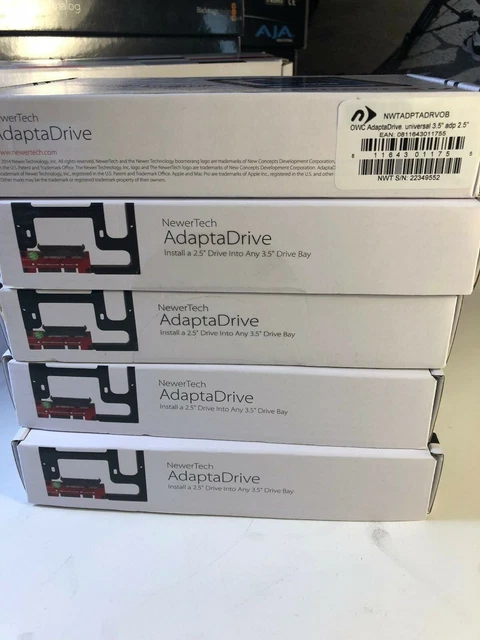 NewerTech AdaptaDrive 2.5 "to 3.5" drive converter support NWTADPTADRVOB Bay