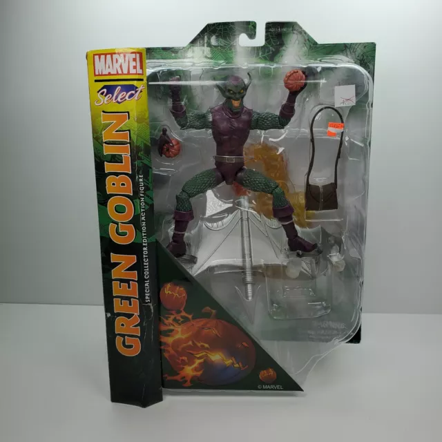 Diamond Select Toys Marvel Select Green Goblin Action Figure Brand New