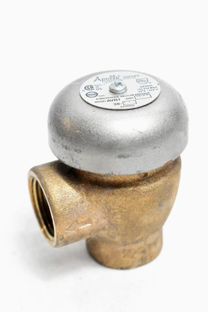 Apollo AVB1-34 Atmospheric Type 3/4" NPT Vacuum Breaker 125 PSI (38-104 Series)