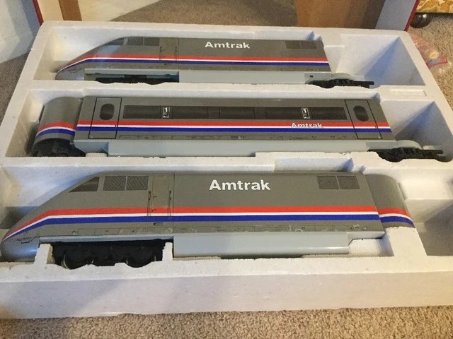 LGB 91950 AMTRAK Train G Scale Set 3 Cars LEHMANN In Box 157.50