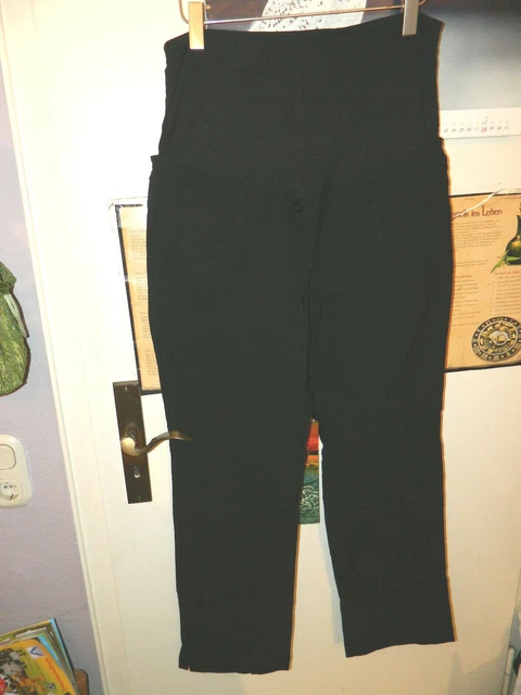 schwarze Stretch-Hose Gr 40-42-44  bequeme Schwangerschafts-Mode - SUPER !!!