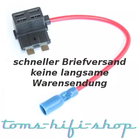 12V STROMDIEB STROMABGREIFER Flach-Sicherung Verteiler Auto PKW  Abzweigverbinder EUR 4,99 - PicClick DE