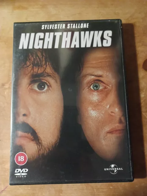 Nighthawks [DVD] - DVD EXCELLENT CONDITION FREE POSTAGE  Sylvester Stallone