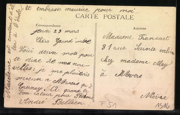 CPA Épernay, Bords de Marne et Tour de l´Union Champenoise 1916 2