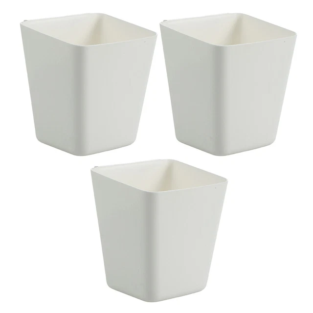 3pcs Wand Montieren Lagerung Box Über Schrank Müll Kann
